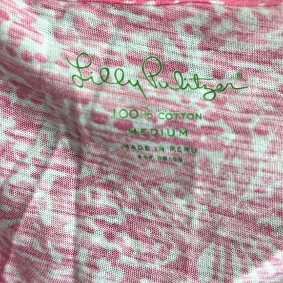 EUC Lilly Pulitzer Tessa Dress in Hottie Pink Print - Picture 4 of 4